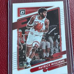 2021-22 Donruss Optic #17 Patrick Williams Chicago Bulls