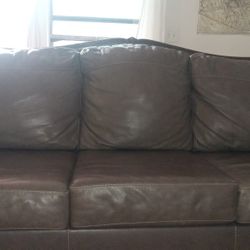 Leather Couch 