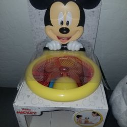 New Disney Mickey Mouse Baby Toy Basketball Hoop Bath toy