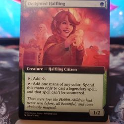 Magic The Gathering Custom Proxy Delighted Halfling