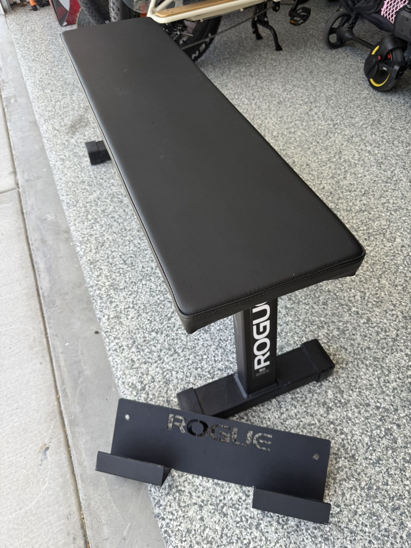 Rogue Training bench and wall mount