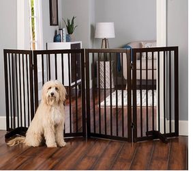 4 Panel Free Standing Wood Gate