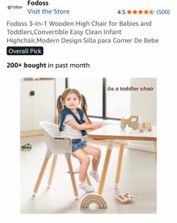 High chair 3 in 1