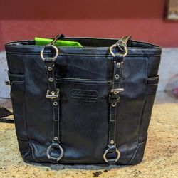 Coach Leather Tote