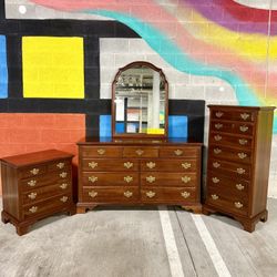 Knob Creek Solid Wood Furniture Set – Fully Restored, Hand-Polished & Waxed – Vintage American Craftsmanship