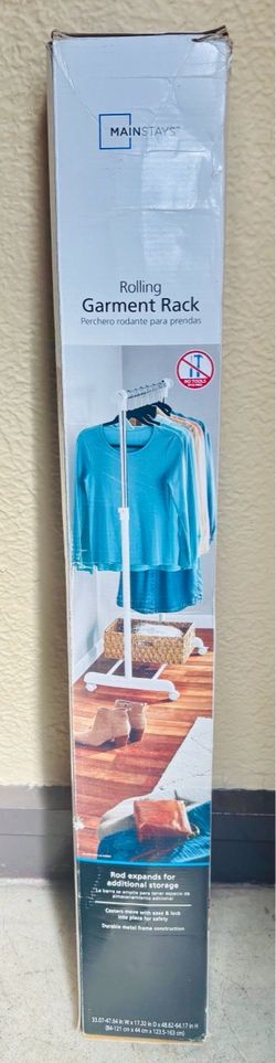 Sealed Box -Rolling Garment Rack