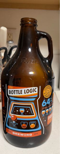 Bottle Logic 64 oz Growler $10 OBO