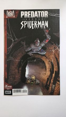 Predator vs. Spider-Man #2 Comic (Giuseppe Camuncoli Variant) - NEW