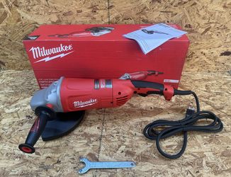 Milwaukee 7”/9” Large Angle Grinder With Lock-On Model 6088-30