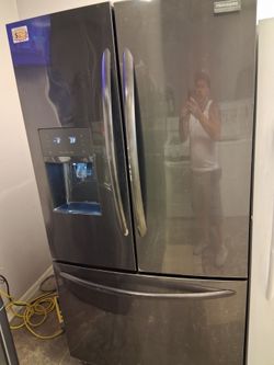 Frigdaire French door  warranty virgils preowned appliances
