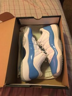 Jordan’s University blue 11’s