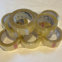 9 Packing Tape Rolls 