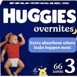 Huggies Overnights Size 3
