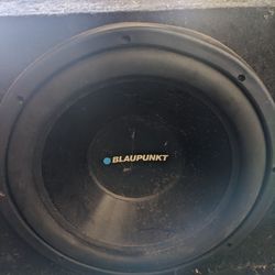 Blaupunkt 12" Subwoofer
