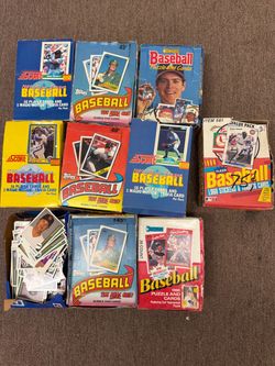 Vintage Baseball Cards ‘88 ‘89 ‘90 Topps Score Donnie’s