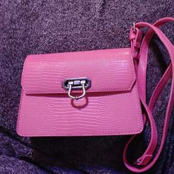 Pink Forever 21 Cross-body Purse