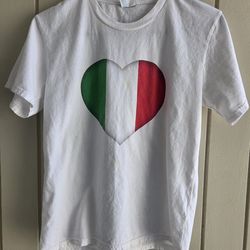 Women Italian shaped heart flag SIZE 11 / 12