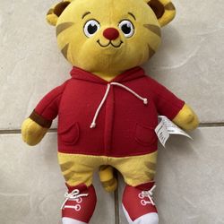 Daniel Tiger Neighborhood PBS Approx 12" Daniel Tiger Talking & Singing Plush