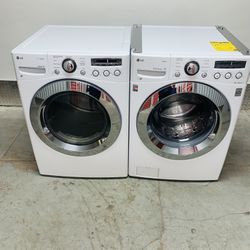 LG electric washer and dryer in very perfect condition, a receipt for 60 days warranty