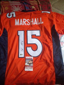 Autographed jerseys