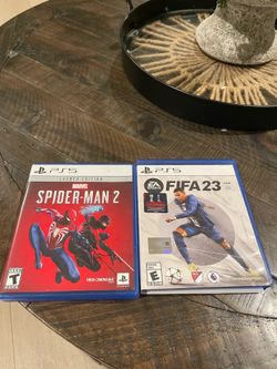 Spiderman and FIFA 23 $10 both