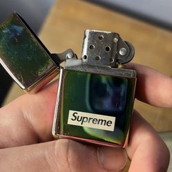 Supreme Iridescent Rainbow Zippo Lighter 2016