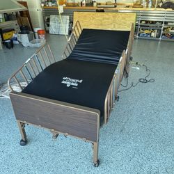 Electric Home Care Bed, Mattress and Mattress pad with pump