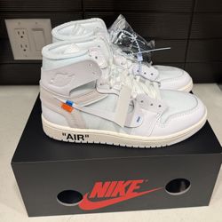 Jordan 1 Retro High Virgil Abloh Archive Alaska Size 7.5 Men’s 