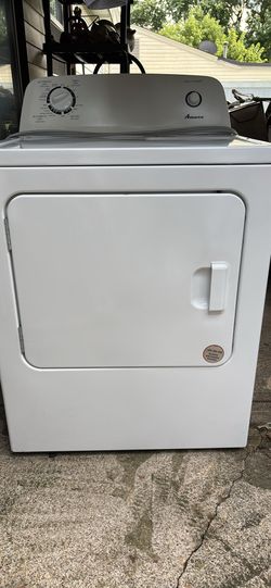 Amana Electric Dryer - White works great