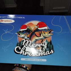 Fishing Lure Advent Calendar NEW UNOPENED 