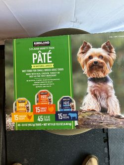 Paté Wet Dog Food New