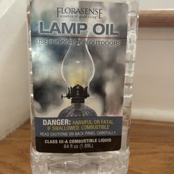 Florasense Lamp Oil for Lantern 64 oz. Bottle Jug New for Sale in