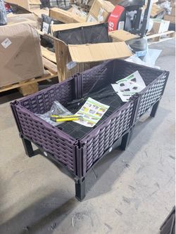 Raised Garden Bed Planters for Outdoor Plants with Legs