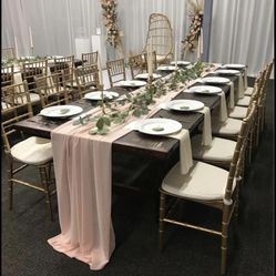 Farm tables for your event