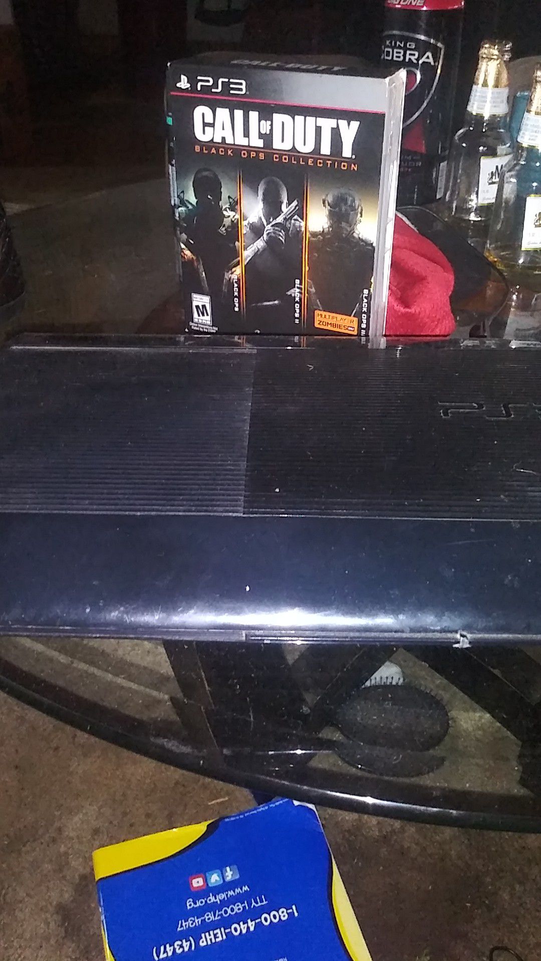 Ps3 the only thing its missing is comtrollers wich run about 12 20 bucks im will to trade for running moped or pocket bike