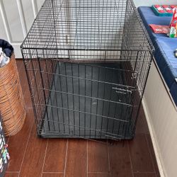 Large Dog Crate , Foldable 