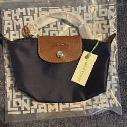 Navy Mini Longchamp