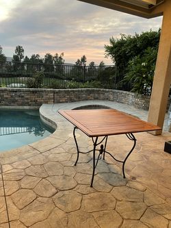 French Bistro Table