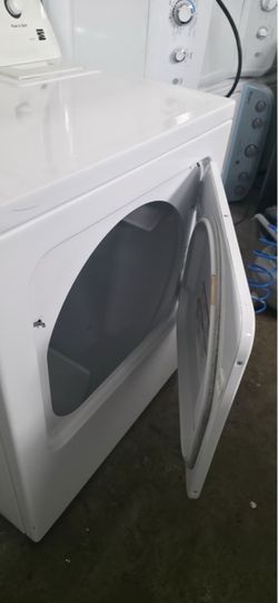 White Front-Load Dryer