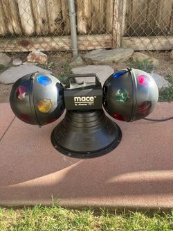 America DJ mace kaleidoscope rotating light