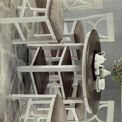 Solid Wood Table 4 Chair Jb Furniture Baratero 