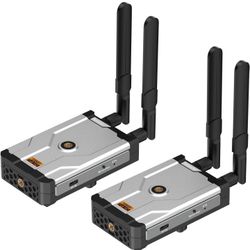 Wireless HDMI Transmitter and Receiver, 1640ft HDMI Extender Kit with LoopOut,2.4/5G 1080P Full HD