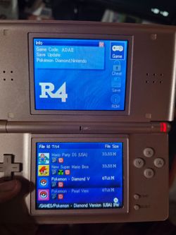 Pink DS Lite Modded