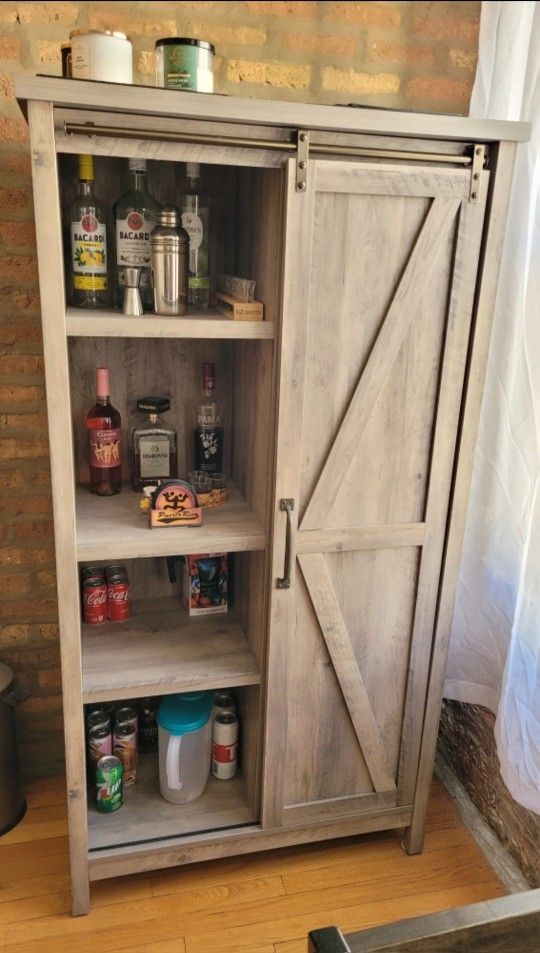 Wooden Storage Cabinet