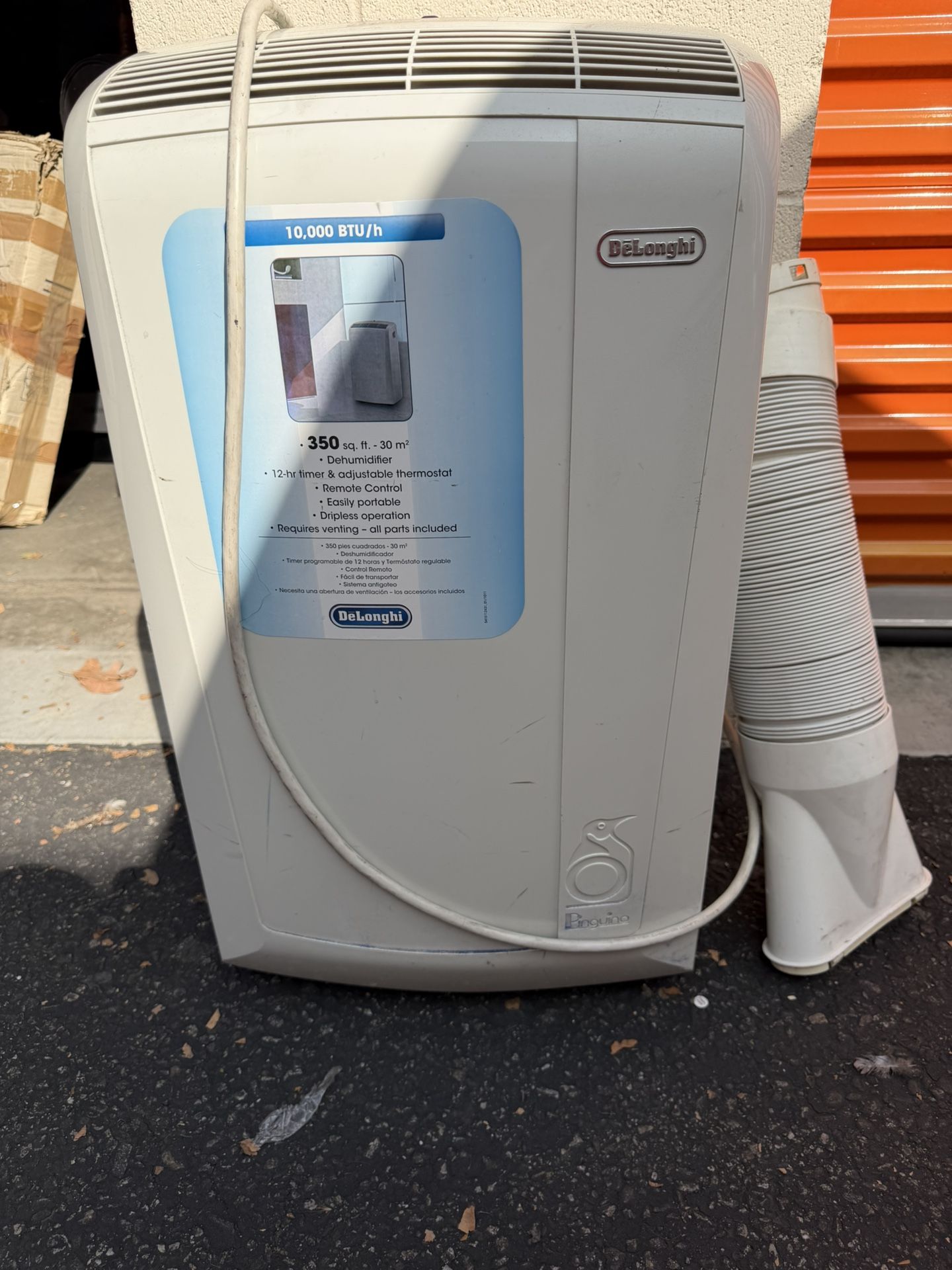 Delonghi 10,000 BTU Dehumidifier