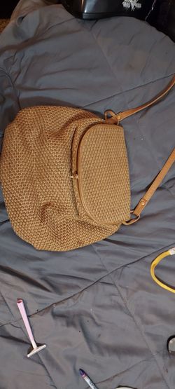 Authentic Vintage Bottega Veneta Raffia Crossbody Bag