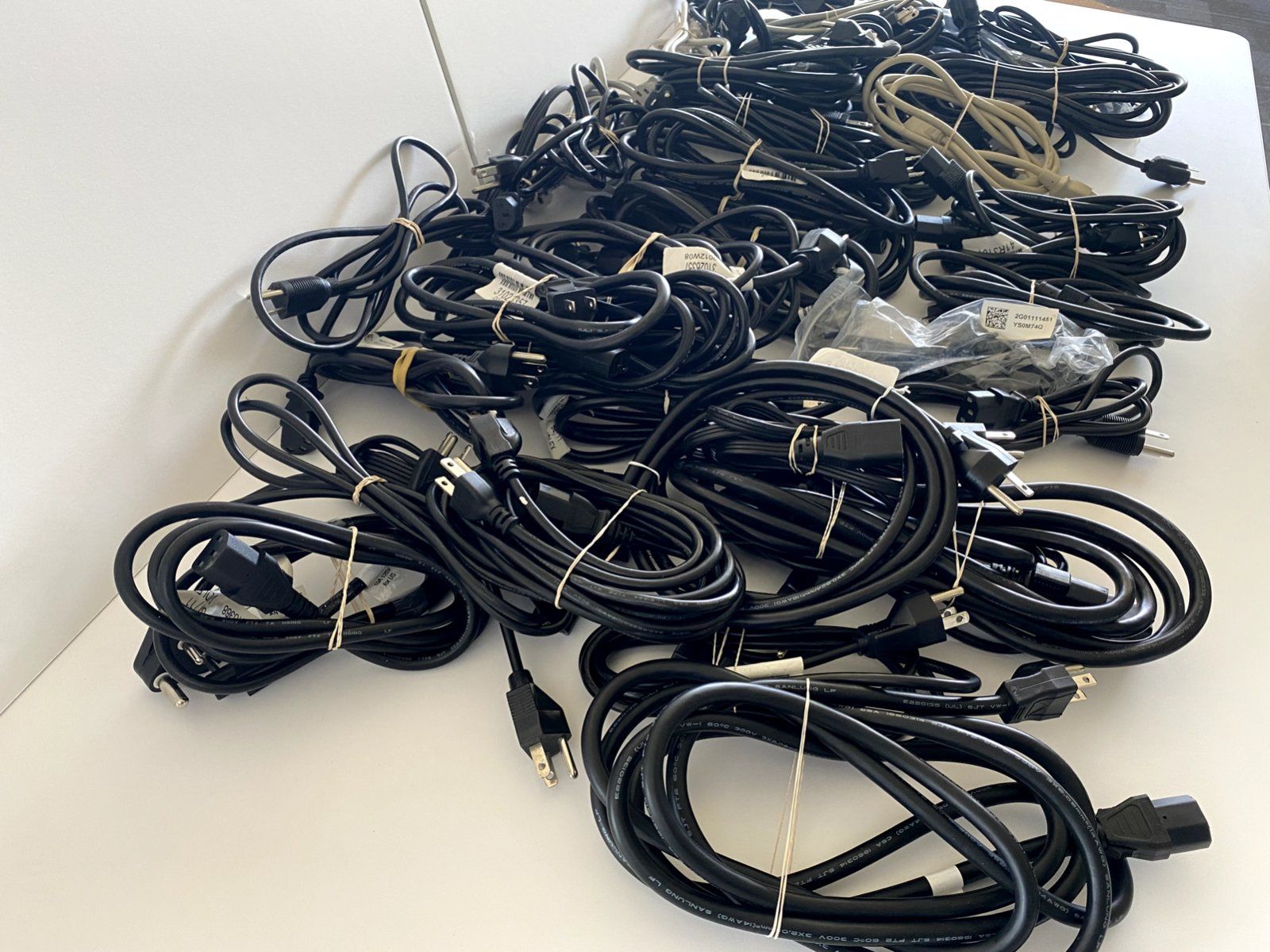 Standard AC Male Power Cord Cable Monitor PC Computer 3-Prong PSU CABLE