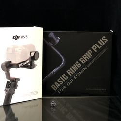 DJI RS3 Gimbal Stabilizer With Tilta Basic Ring Grip Plus