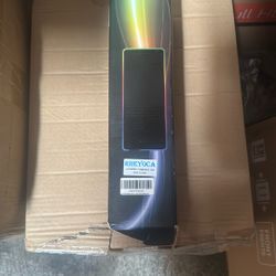 RIIEYOCA RGB Gaming Mouse Pad, Led Glowing Extended Mousepad, Soft Anti-Slip Rubber Base