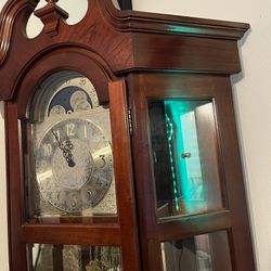 Ridgeway Grandfather Clock 80s VTG